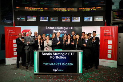 Scotia Strategic ETF Portfolios Opens the Market (CNW Group/TMX Group Limited)