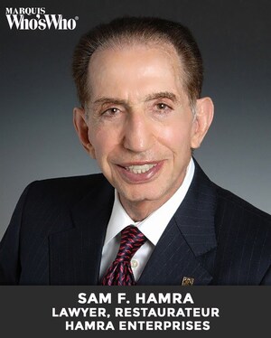 Sam F. Hamra Recognized for Lifelong Dedication to Philanthropy