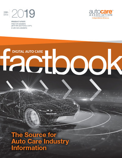 The Auto Care Factbook 2019 highlights many upward trends we are seeing in today’s $392 billion auto care industry.