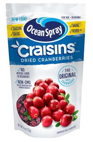 Craisins® Dried Cranberries may be a dried Fruit Snack that supports Kids' Oral Health