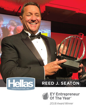 EY announces Reed J. Seaton of Hellas Construction named Entrepreneur Of The Year® 2018 Award winner in Central Texas