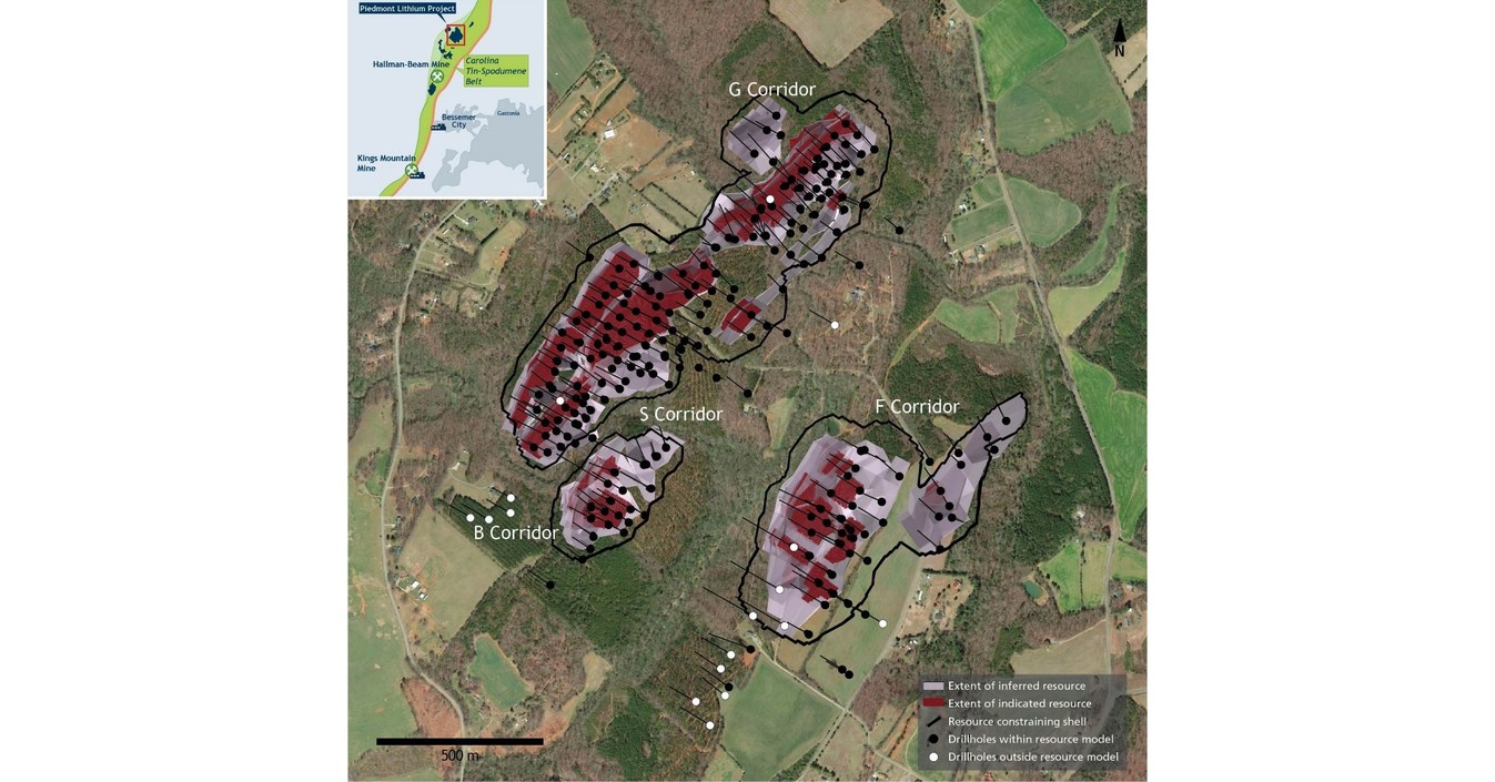 Piedmont Lithium Announces Maiden Mineral Resource