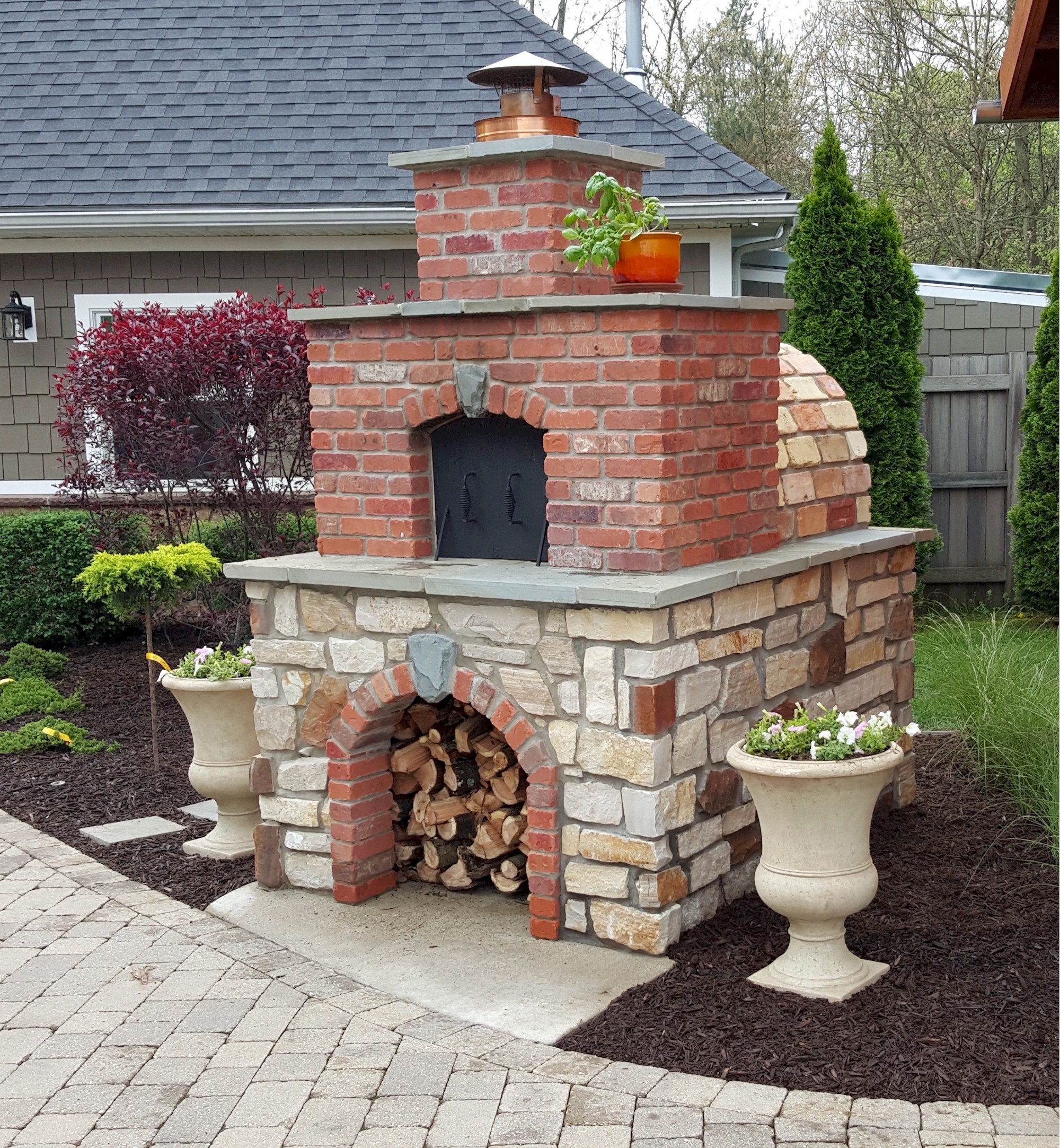 Diy Wood Fired Outdoor Brick Pizza Ovens Are Not Only Easy To