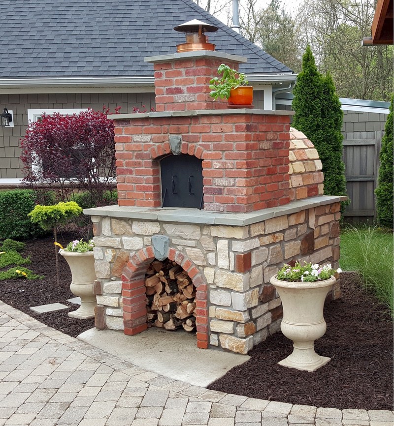 DIY Wood-Fired Outdoor Brick Pizza Ovens Are Not Only Easy ...