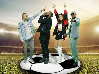 Arash has joined forces with global chart-topping rapper Pitbull and Russian super-star Nyusha and Blanco to release PowerHouse video to football anthem “Goalie Goalie.”