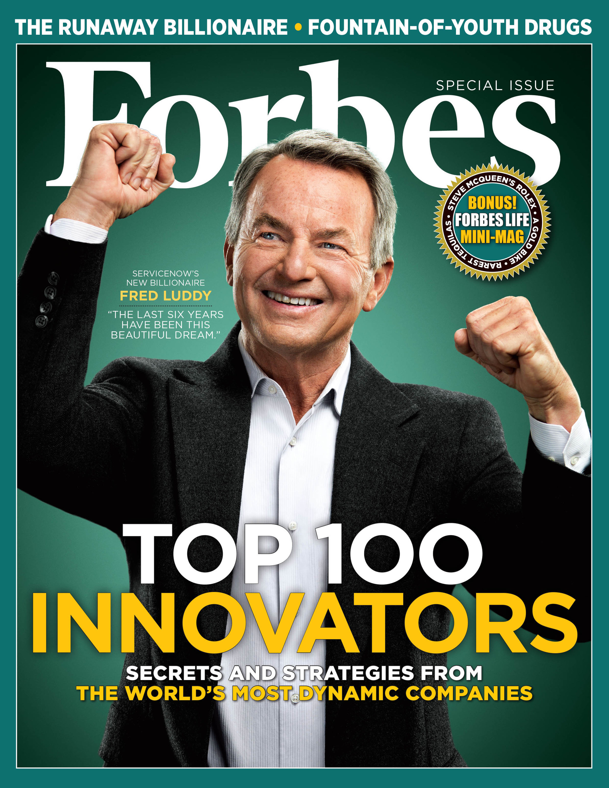 Forbes Top 100 Innovators Special Issue