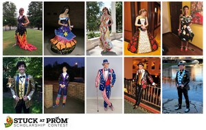 Top Teen Designers Compete to Be 'Crowned' Winners of 18th Annual Duck® Brand Stuck at Prom® Scholarship Contest