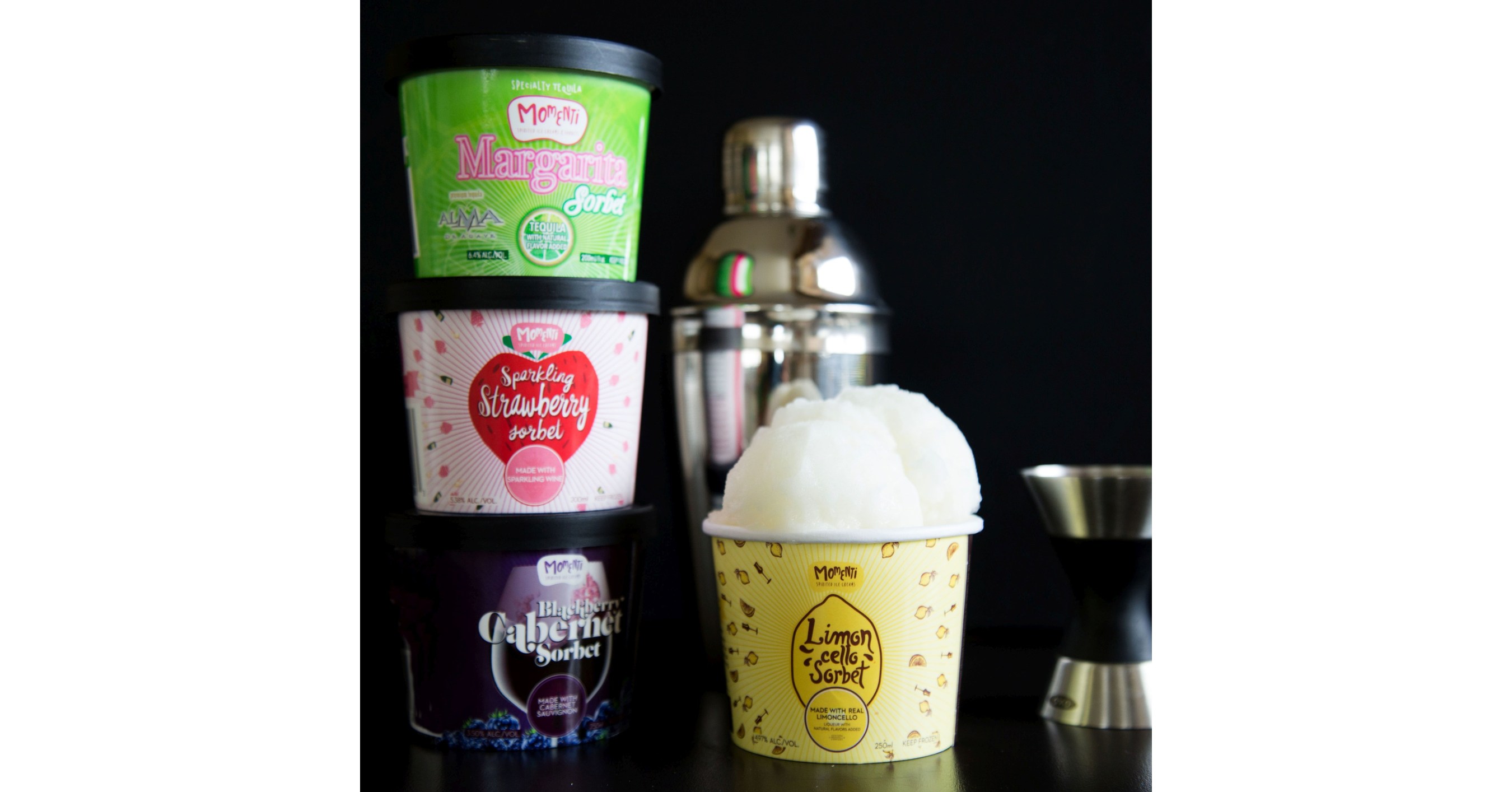 Alcohol Ice Cream and Sorbet Now Available Nationwide by Foody Direct