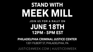 Social Justice Organizations, Philadelphia Community Members Demand that Judge Genece Brinkley Dismiss Meek Mill's Case, Stop Wasting Taxpayer Dollars