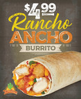 TacoTime Introduces Savory $4.99 Rancho Ancho Burritos