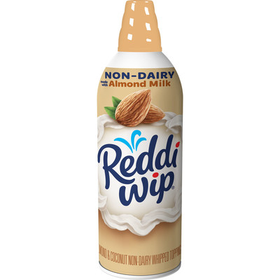 Reddi-wip Launches Non-Dairy Almond Variety to Address Growing Consumer Demand for Plant-Based Foods