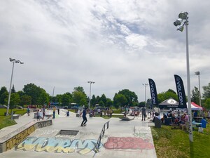 Rosemont-La Petite-Patrie - Les amateurs célèbrent l'inauguration du skatepark du parc du Père-Marquette