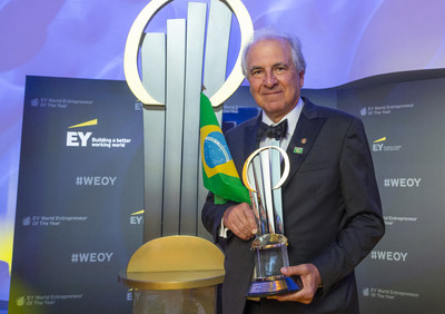 Rubens Menin of MRV Engenharia from Brazil has been named EY World Entrepreneur Of The Year 2018