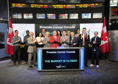 Prostate Cancer Canada Closes the Market (CNW Group/TMX Group Limited)