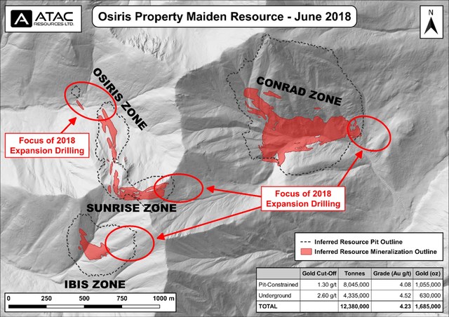 Osiris Project Maiden Resource Plan (CNW Group/ATAC Resources Ltd.)