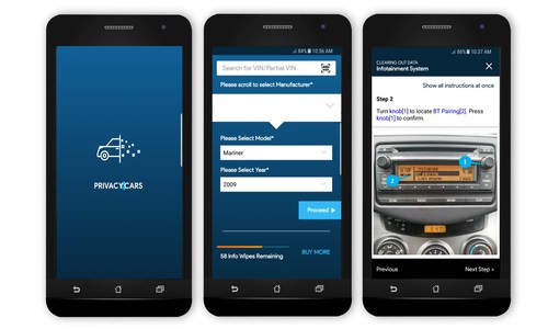 PRIVACY4CARS APP LAUNCHES TO HELP PROTECT PRIVACY OF VEHICLE USERS