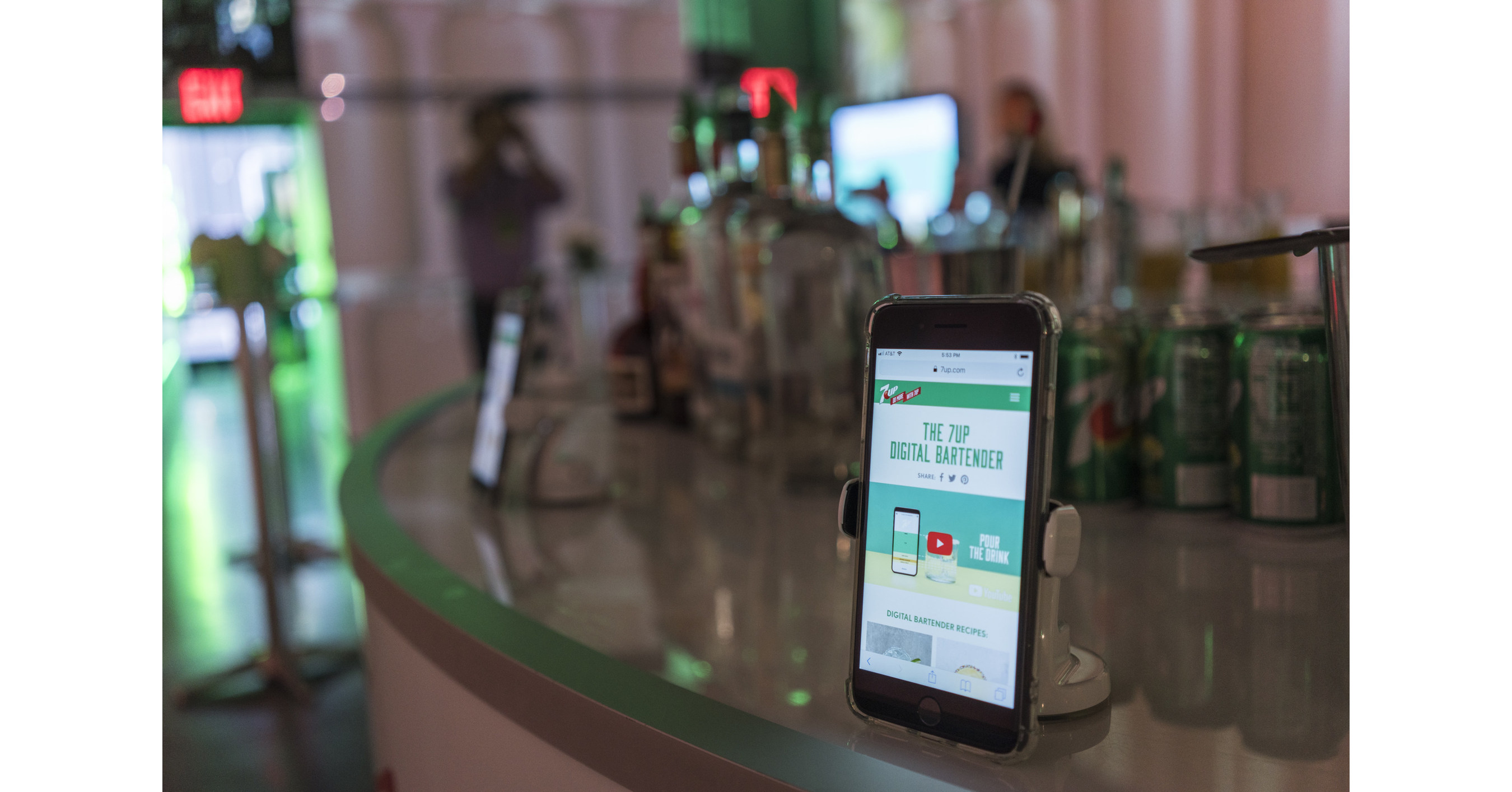 No Bartender. No Problem. 7UP's New Digital Bartender Turns You Into a Master Mixologist