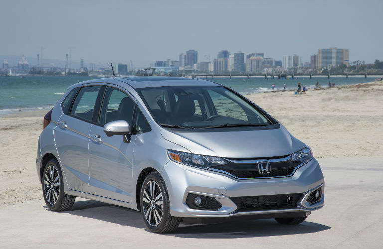 Recent college graduates can receive $500 towards a new Honda vehicle like the Honda Fit, pictured here.