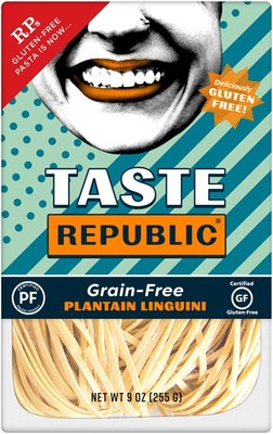 Taste Republic's gluten-free, grain-free plantain linguini is certified paleo, non-GMO, dairy-free and Kosher.