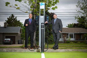 Le Salon de jeux de Trois-Rivières poursuit son virage vert avec l'installation d'une borne de recharge pour véhicules électriques