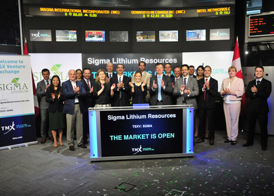 Sigma Lithium Resources Inc. Opens the Market (CNW Group/TMX Group Limited)