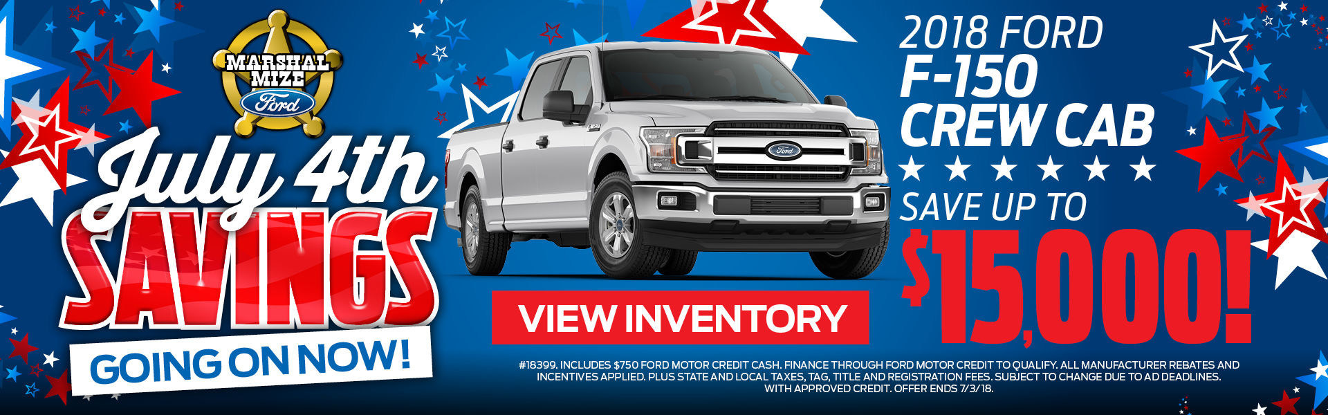 Marshal Mize Ford Celebrates The 4th Of July With Budgetfriendly