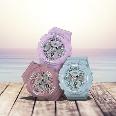 All New Pastel G-SHOCK S Series Watches