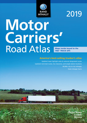 Rand McNally Motor Carriers' Road Atlas 2019 - America's best-selling trucker's atlas