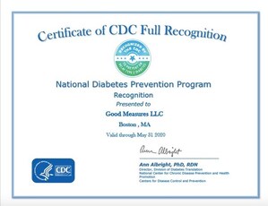 Good Measures Achieves Full CDC Recognition for Its Diabetes Prevention Program