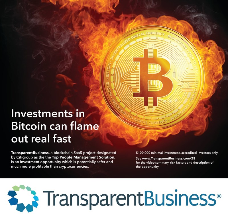 TransparentBusiness Ad Focuses on Bitcoin Implosion