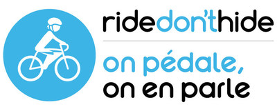 Ride Don't Hide (Groupe CNW/Association canadienne pour la sant mentale)