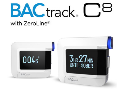 BACtrack® launches next-gen breathalyzer with ZeroLine® technology that estimates when you'll be sober.