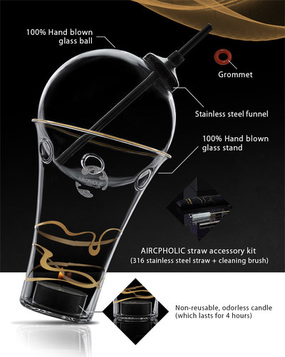 AIRCPHOLIC's product composition. It rebuilds the finest taste in accordance with sensory evaluation parameters.