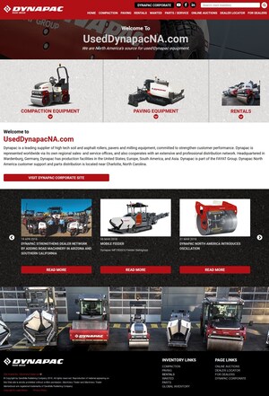 Machinery Trader Launches Used Equipment Website for Dynapac North America