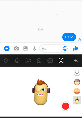 TouchPal’s AR Emoji