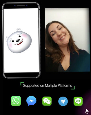 TouchPal’s AR Emoji is supported on multiple platforms