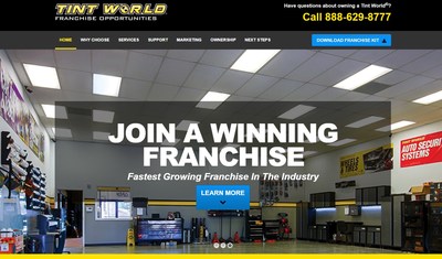 The new Tint World franchise site offers a variety of information about the automotive aftermarket industry, as well as crucial information about Tint World, from an outline of the company's aggressive, strategy-driven online marketing to an overview of Tint World's Single Sign-On Franchise System, which provides each franchisee with a simple and intuitive modular cloud-based platform to manage their entire franchise business.