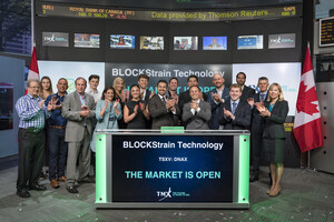 BLOCKStrain Technology Corp. Opens the Market