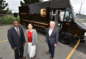UPS® Canada poursuit l'expansion de son parc de véhicules à carburant de remplacement