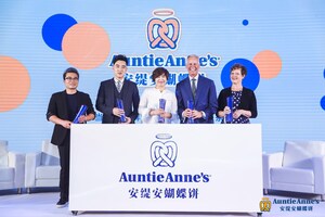 FOCUS Brands Announces Launch of Auntie Anne's® in China