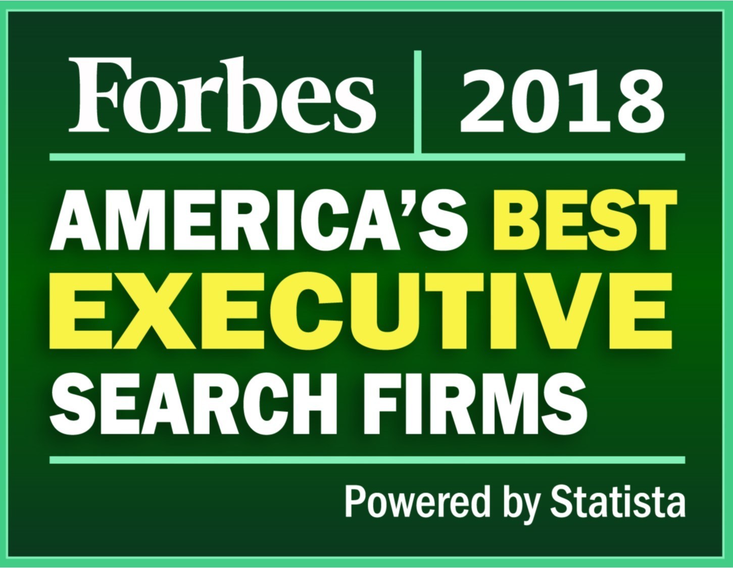 Forbes America's Best Executive Search Firms 2018