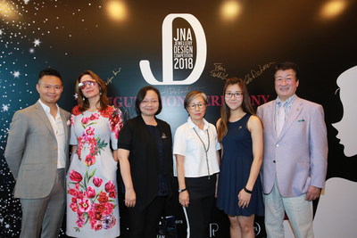 From left: Tai Wong, Business Development Director of PGI; Paola De Luca, Founder & Creative Director of The Futurist Ltd; Ida Wong, General Manager of TPAHK; Rebecca Cheng, Chief Operation Officer of Rio Pearl; Gloria Au, Sales Manager of Crossfor HK Ltd and Hidetaka Dobashi, CEO of Crossfor Co Ltd