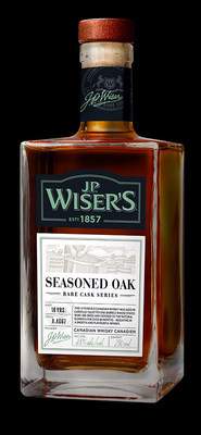 J.P. Wiser's releases limited edition bottle: Seasoned Oak. (CNW Group/Corby Spirit and Wine Communications)