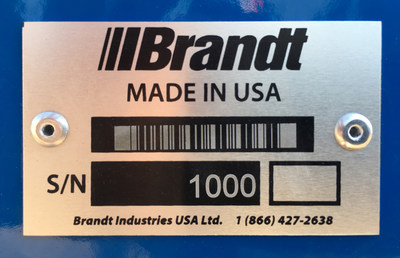 Made in USA (CNW Group/Brandt Tractor Ltd.)