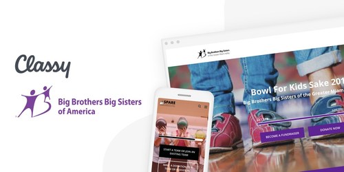 Big Brothers Big Sisters of America selects Classy as its preferred digital fundraising platform, building upon the successful results of more than a dozen local affiliates already on the Classy platform.