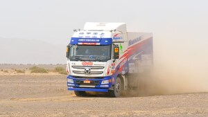 XCMG's Hanvan Heavy Trucks Excel In Extremes At 2018 Taklimakan Rally