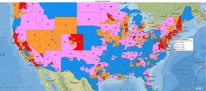 SpatialTEQ Inc. Releases Map Business Online 5.2 - Congressional District Layer &amp; Layer Updates