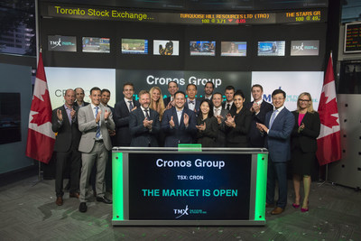 Cronos Group Inc. Opens the Market (CNW Group/TMX Group Limited)