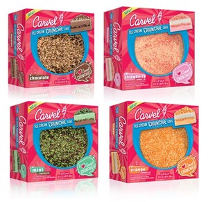 Carvel® Debuts New Ice Cream Crunchie Cakes At Select Grocery Stores