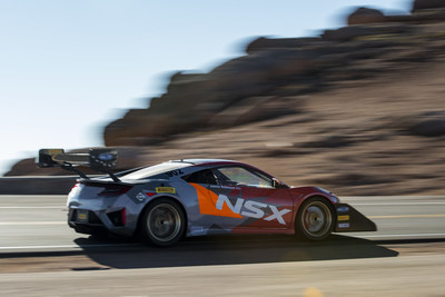 Acura NSX Sets Hybrid Record, Fourth in Class at 2018 Pikes Peak International Hill Climb